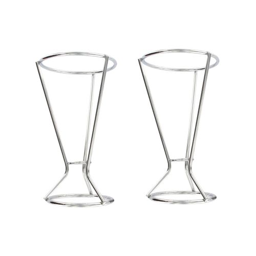 Ensemble De 2 Supports De Cornet De Frites