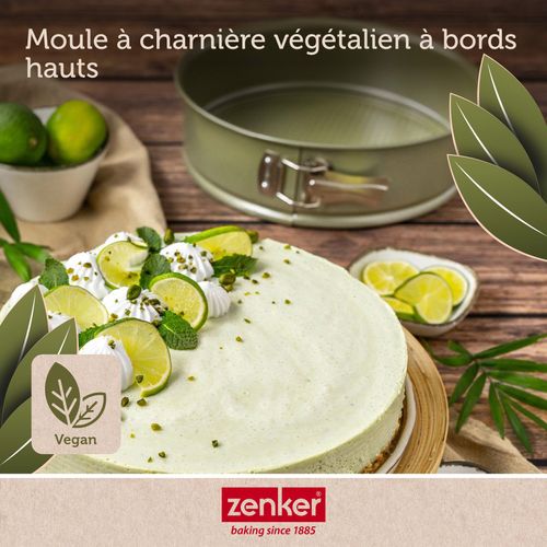 Set Pâtisserie Avec Moule à Manqué 20 Cm Revêtement Cire De Carnauba, 2 Bols à Mixer