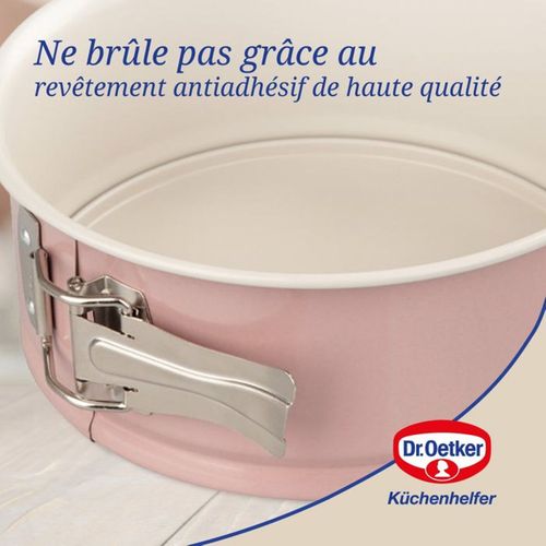 Ensemble 2 Moules à Manqué Ronds 18 et 20 Cm - Antiadhésif Renforcé Céramique
