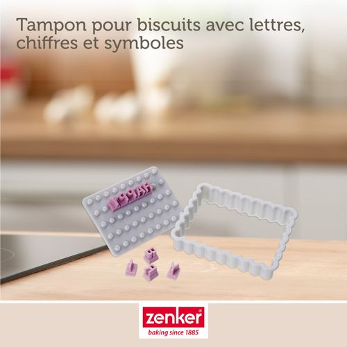 Lot De 2 Tampons Alphabet Pour Biscuit Smart Pastry