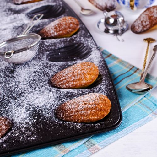 Lot De 2 Moules à Madeleines 12 Empreintes Spécial Countries