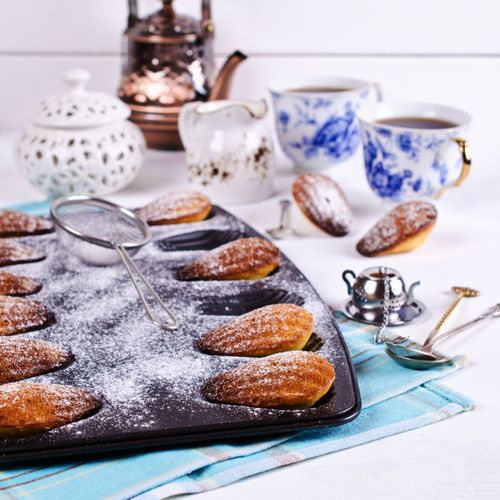 Lot De 2 Moules à Madeleines 12 Empreintes Spécial Countries