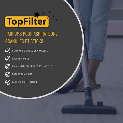 Lot De 16 Sachets De Parfum Pour Aspirateur Odeur Menthe/eucalyptus Topfilter