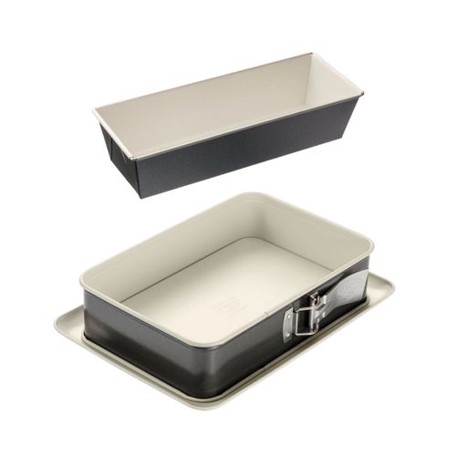 Moule à Cake 30 Cm Et Moule à Gâteau Rectangulaire 28 X 18 Cm Back Trend