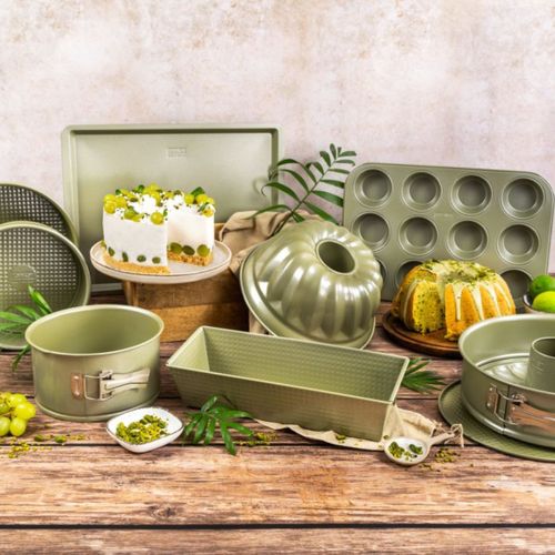 Ensemble De 3 Moules à Gâteaux De 18 à 30 Cm Green Vision