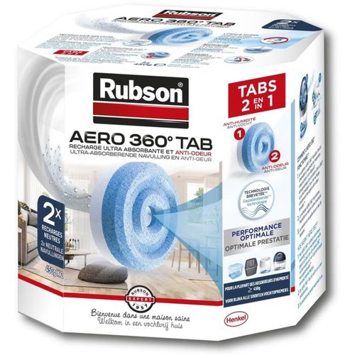 Recharges Anti-humidité 450 G X2, Neutralise Les Odeurs