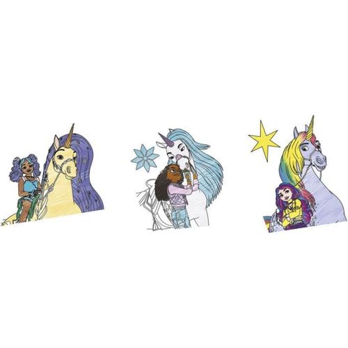 Magic Lign Set Disegno Rivelatore – Tema Oceano – Con 16 Illustrazioni E 4 Pennarelli – Gioco Creativo Per Bambini