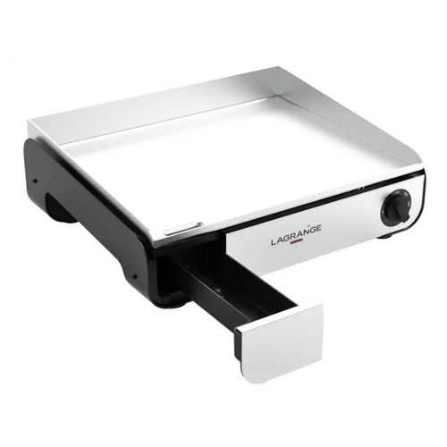 Plancha électrique 2500w Plaque En Acier Inoxydable 50x40cm 219301