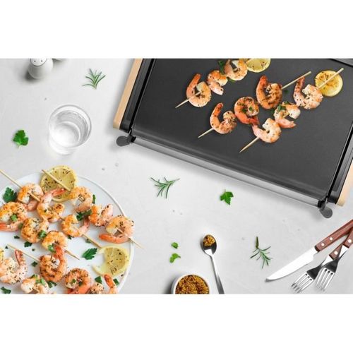 Plancha Equilibre Chauffante En Aluminium Avec Revêtement Anti Adhésif - 43x28cm - 229 004