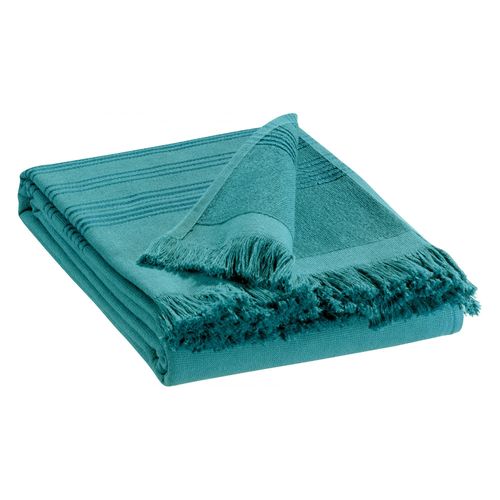 Drap De Hammam Cancun Majorelle - 90 X 180 Cm - 100% Coton Épaisse - Très Absorbant - Certifié Oeko-Tex - 12
