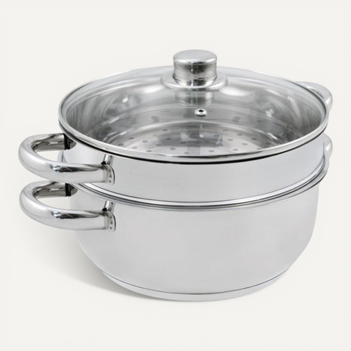 Sauteuse inox Sitram avec couvercle 24 cm Stylinox
