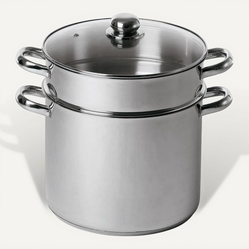 Couscoussier Inox 20 Cm – 5,8 L, Compatible Induction