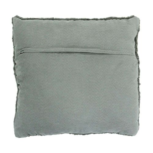 Coussin Aspect Laine Extra-doux Gris 40x40 - Caline