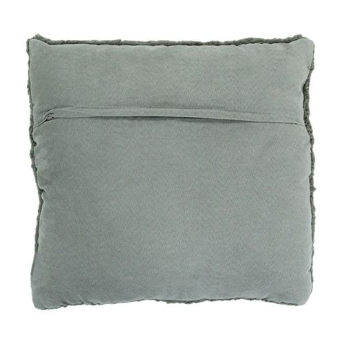 Coussin Aspect Laine Extra-doux Gris 40x40 - Caline