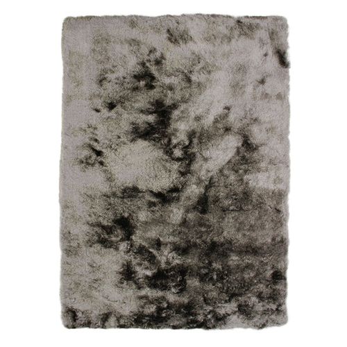 Tapis À Poils Longs Extra-doux Gris Foncé 120x170