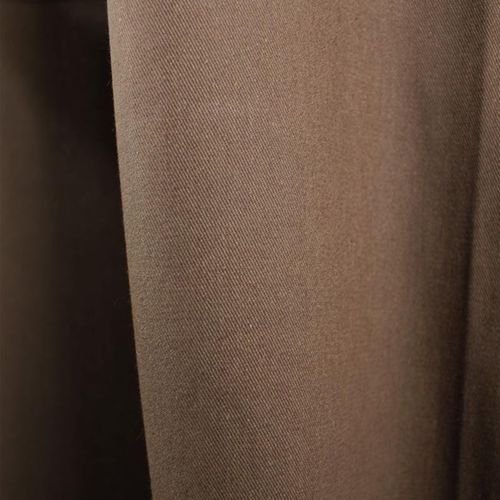 Rideau 100% Coton Chocolat 150x250 - Toile De Toscane
