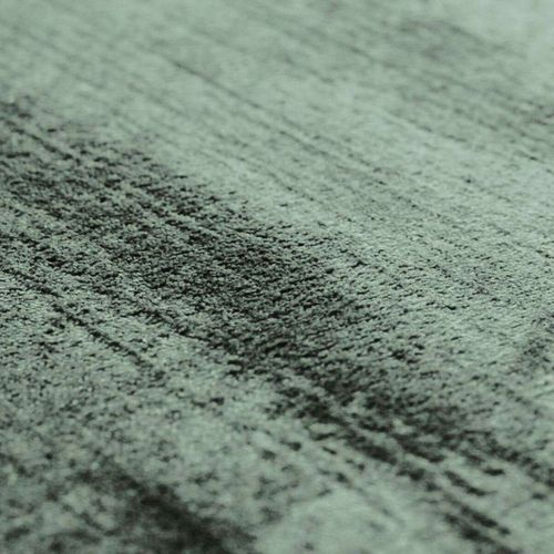 Tapis Extra-doux Effet Velours Vert Foncé 160x230
