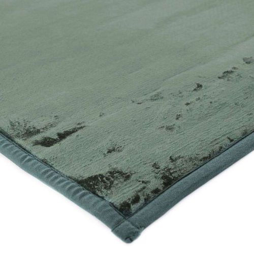 Tapis Extra-doux Effet Velours Vert Foncé 160x230