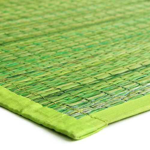 Tapis Salon En Jonc De Mer Vert 70x110