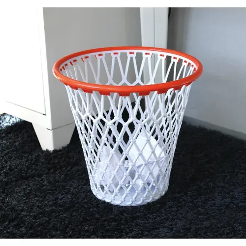 Corbeille à papier BASKET Blanc vue d'ambiance 1