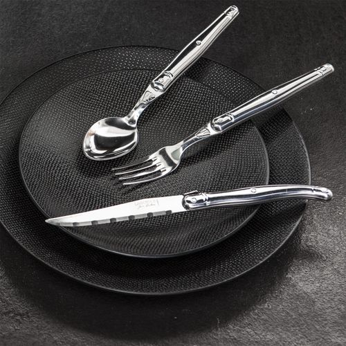 Coffret 6 Couteaux Steak Inox Laguiole En Acier Inoxydable (inox)