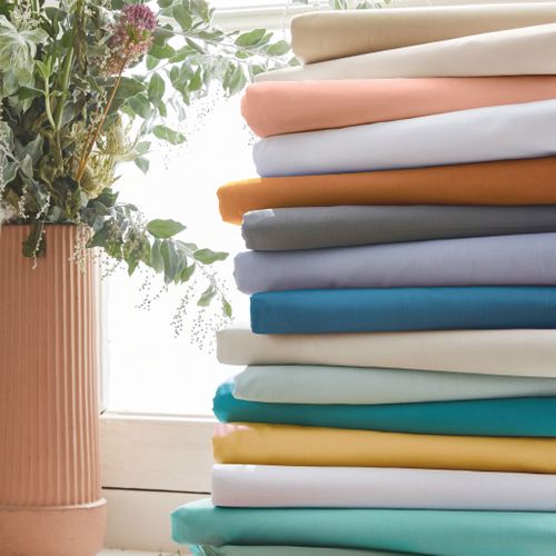 Housse De Couette Percale Made In France Blanc 240x220