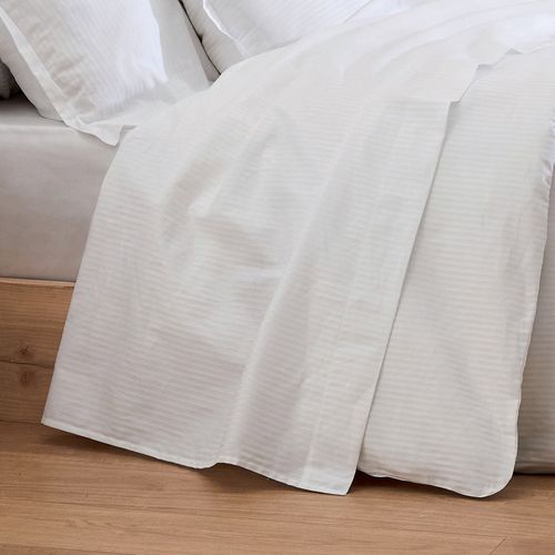 Drap Plat Esprit Grand Hôtel - 280x325 Cm - Blanc