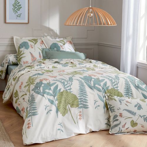 Parure De Couette Au Style Nature - 240x220 Cm - Vert