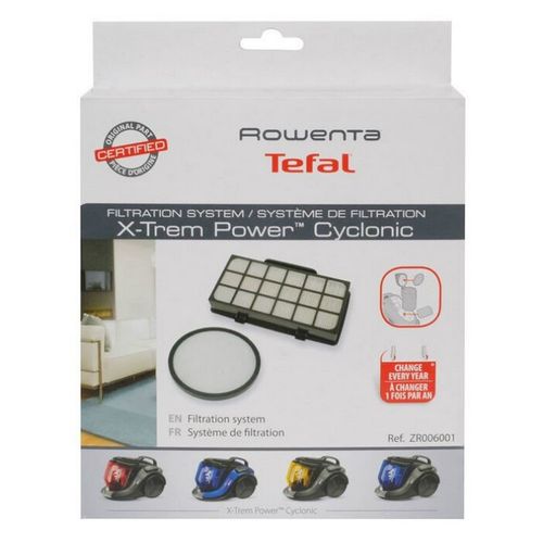 Kit De Filtration  Zr006001 Pour Aspirateur Rowenta Silence Force Cyclonic, X Trem Power Cyclo [...]