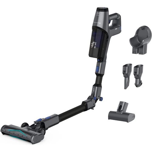 Aspirateur Balai 0.5 L - Autonomie 45 Min - Rechargeable 22v Gris/bleu - Rh6971wo