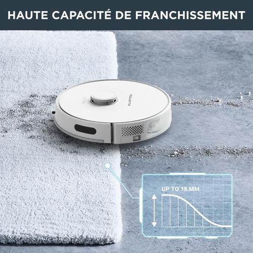 Aspirateur Robot Laveur - Rr8567wh - Laser Ultraprécise - Réglages Personnalisés - X-plorer - Blanc