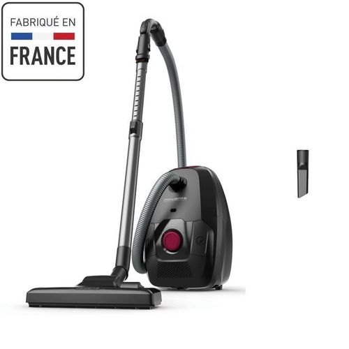 Aspirateur Traineau Green Force Max 750w 75db Noir/bordeaux - Ro4933ea
