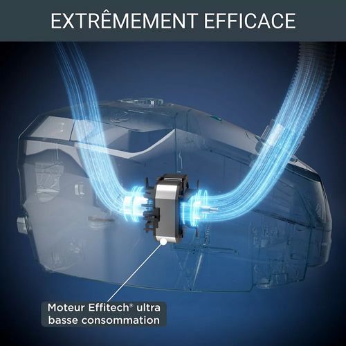 Aspirateur Traîneau 400w 64db Noir Ro6179ea