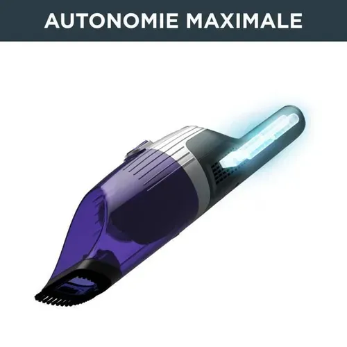 Aspirateur Balai Sans Fil - Rh1238wo - Tube Flexible - Autonomie 40 Min - X-trem - Noir/violet