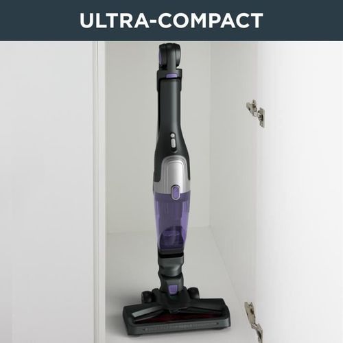 Aspirateur Balai Sans Fil - Rh1238wo - Tube Flexible - Autonomie 40 Min - X-trem - Noir/violet
