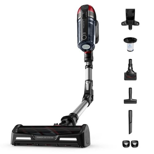 Aspirateur Balai Rechargeable 25.2v X-force Flex Auto Noir Et Rouge - Rh98a7wo