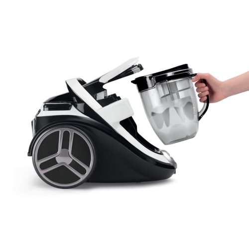 Aspirateur Sans Sac Silence Force 65db Blanc Neige - Ro7640ea