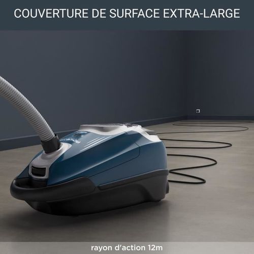 Aspirateur Avec Sac - Ro7451ea - 400 W - Haute Filtration - Basse Consommation - Silencieux - Bleu