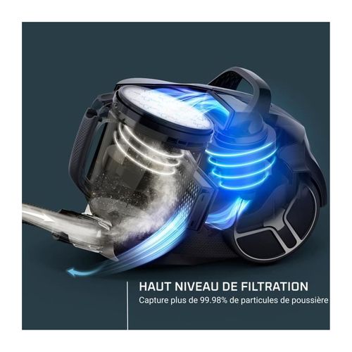 Aspirateur Sans Sac Power XXL 900w 75db Marron - Ro4b50ea