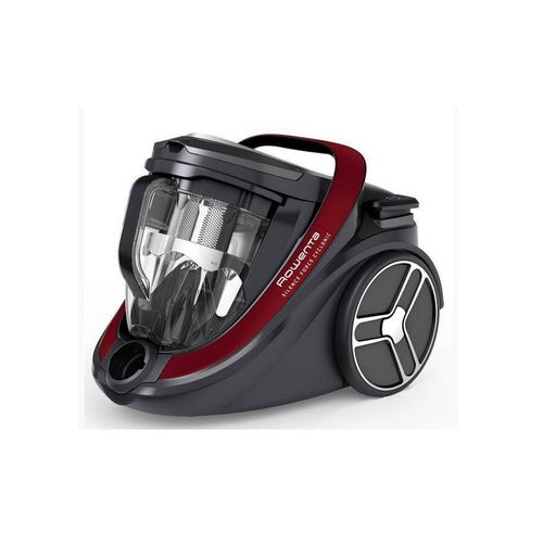 Aspirateur Sans Sac Silent Force Cyclonic 500w 59db Rouge/noir - Ro7933ea