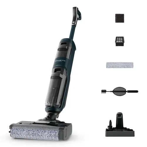 Aspirateur balai laveur - ROWENTA X Clean 2 - GZ2251E0 - 3-en-1 vue 3/4