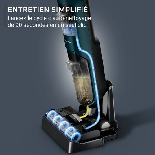 Aspirateur balai laveur - ROWENTA X Clean 2 - GZ2251E0 - 3-en-1