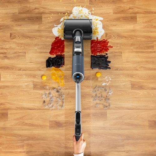 Aspirateur balai laveur ROWENTA GZ5436E0 vue de profil