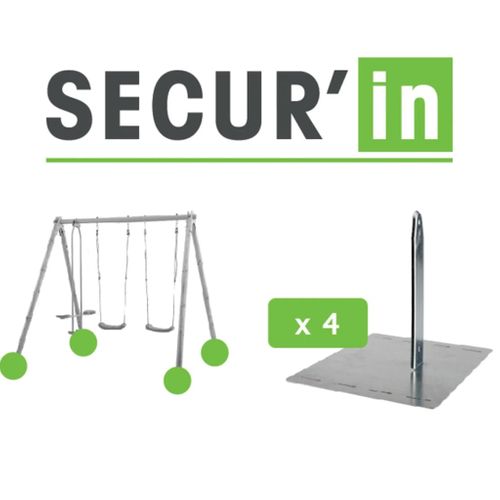 Kit D'ancrage Pour Balançoire Secur'in J-900590