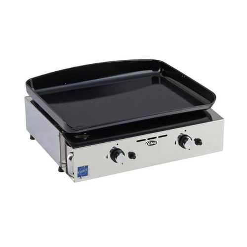 Plancha Gaz 5000w Plaque Fonte émaillée 47x36cm 555032010701