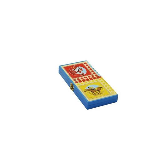 Jeu De Société Jeu Des Petits Chevaux - 66340 - Coffret En Bois