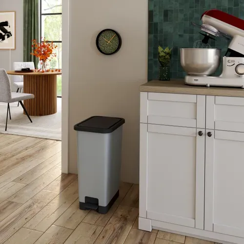 Poubelle 40L COVER BIN Métal