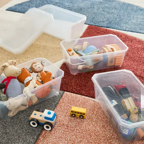 Lot 6 boîtes 6L FLY BOX Transparent vue d'ambiance 1