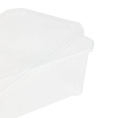 Lot 6 boîtes 6L FLY BOX Transparent vue détaillée