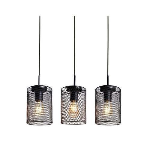 Suspension Rampe Grillage Ubi Noir Ostaria - Noir